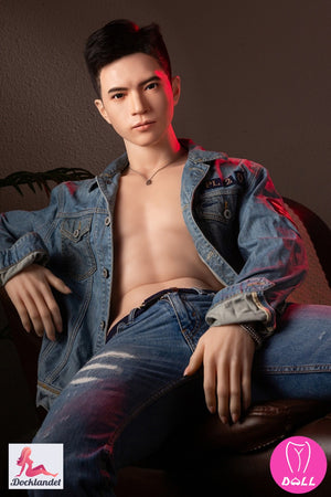 Edward mâle poupée sexuelle (YJL Doll 177cm MD018 Silicone)