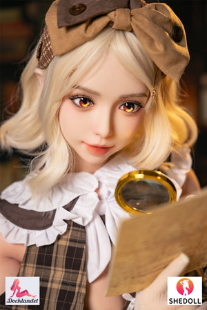 Jenny poupée sexuelle (SHEDOLL 156cm e-top # sh175 2.0 silicone)