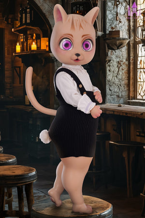 Bearrie Sex Doll (Dolls Castle 92 cm a-cup siliconen)