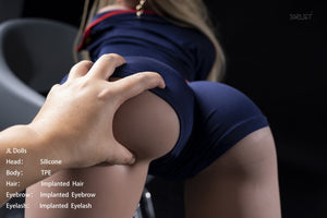 Blanche sexpuppe (Jarliet 148 cm e-cup TPE+Silikon)