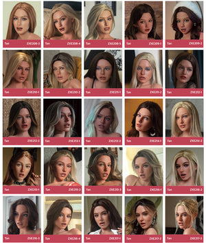 Extra huvud (Zelex Doll SLE Silikon Original)