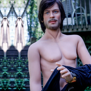 Mâle poupée sexuelle Jonathan (HRDoll 167cm # 17 TPE + silicone)