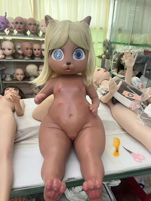 Bearrie Sex Doll (Dolls Castle 92 cm a-cup siliconen)