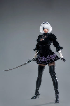 Yorha 2b poupée sexuelle (Game Lady 171cm E-Cup n ° 18 silicone)