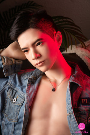 Edward mâle poupée sexuelle (YJL Doll 177cm MD018 Silicone)