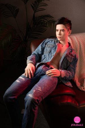 Edward mâle poupée sexuelle (YJL Doll 177cm MD018 Silicone)
