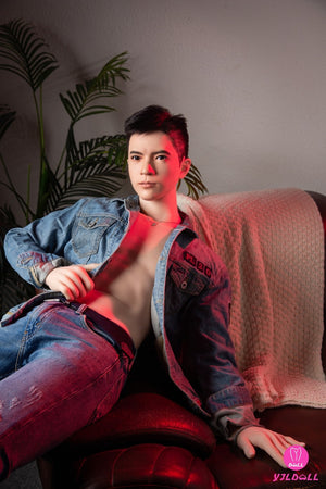 Edward mâle poupée sexuelle (YJL Doll 177cm MD018 Silicone)