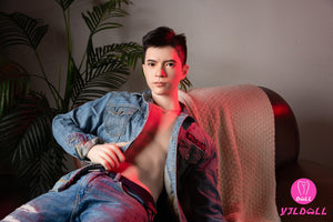 Edward mâle poupée sexuelle (YJL Doll 177cm MD018 Silicone)