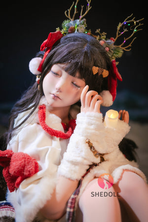 Schlafende Belle sexpuppe (SHEDOLL 148 cm d-cup #SH153 Silikon)