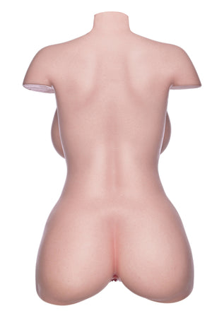 Rebecca Torso Sex Doll (Irontech Doll 95 cm F-Cup Silicone)