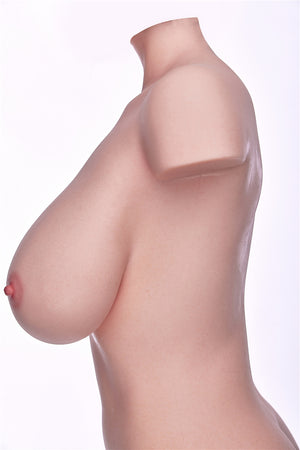 Rebecca Torso Sex Doll (Irontech Doll 95 cm F-Cup Silicone)