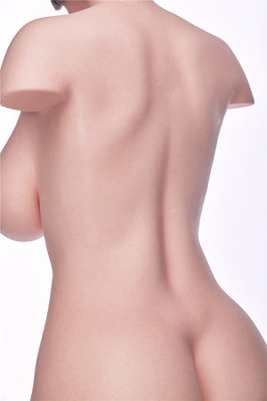 Rebecca Torso Sex Doll (Irontech Doll 95 cm F-Cup Silicone)