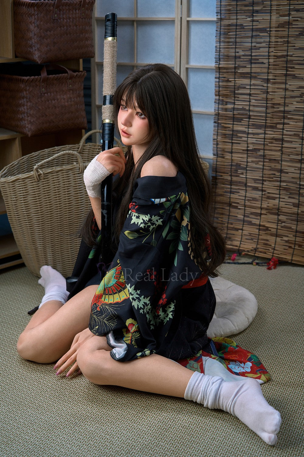 Evie poupée sexuelle (Real Lady 150 cm F-Cup T4 Silicone)