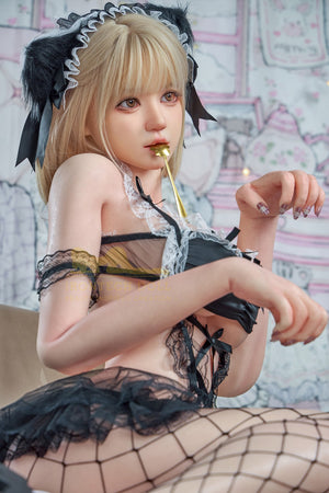 Nia sex pop (Irontech Doll 161cm B-cup T3 siliconen)