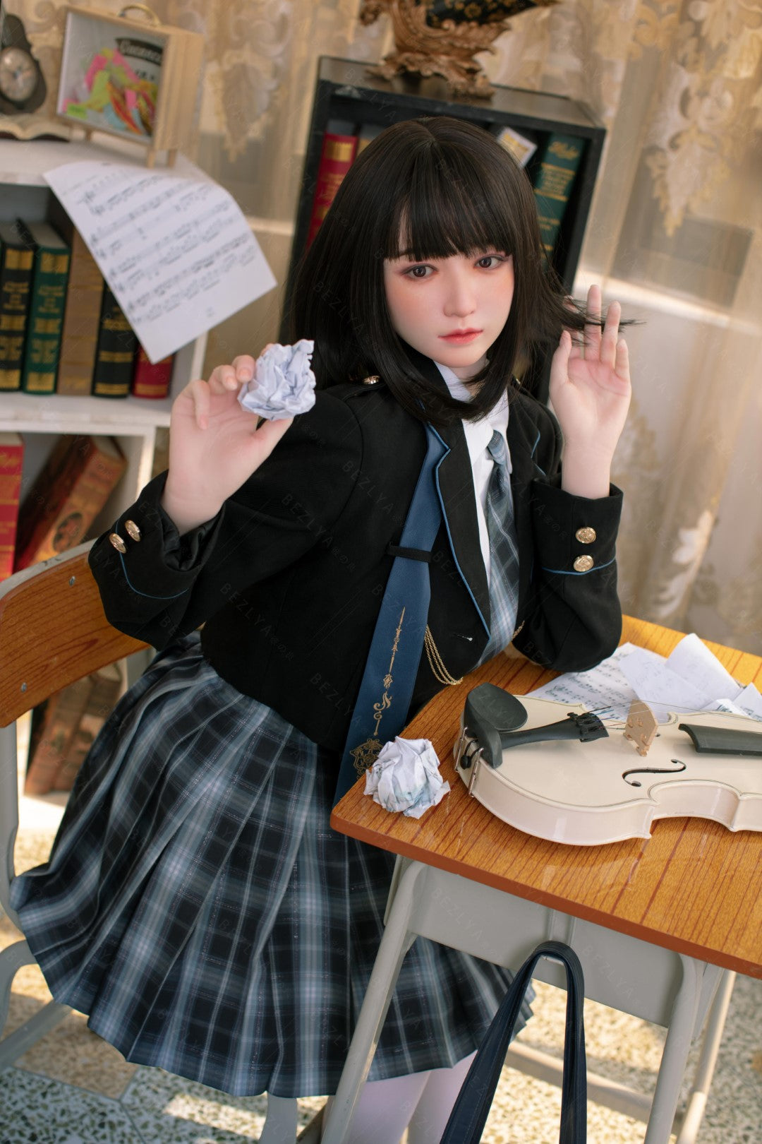 Platycodone poupée sexuelle (Bezlya Doll 160 cm bonnet C 2.1 Silicone)