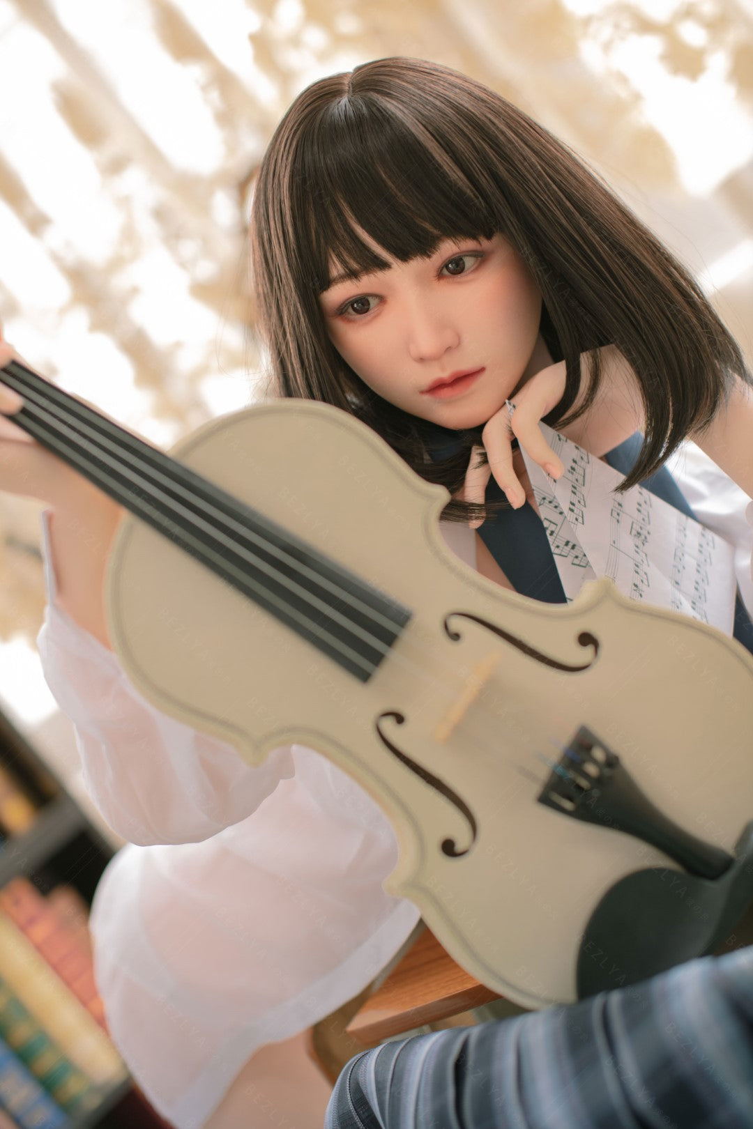 Platycodone poupée sexuelle (Bezlya Doll 160 cm bonnet C 2.1 Silicone)