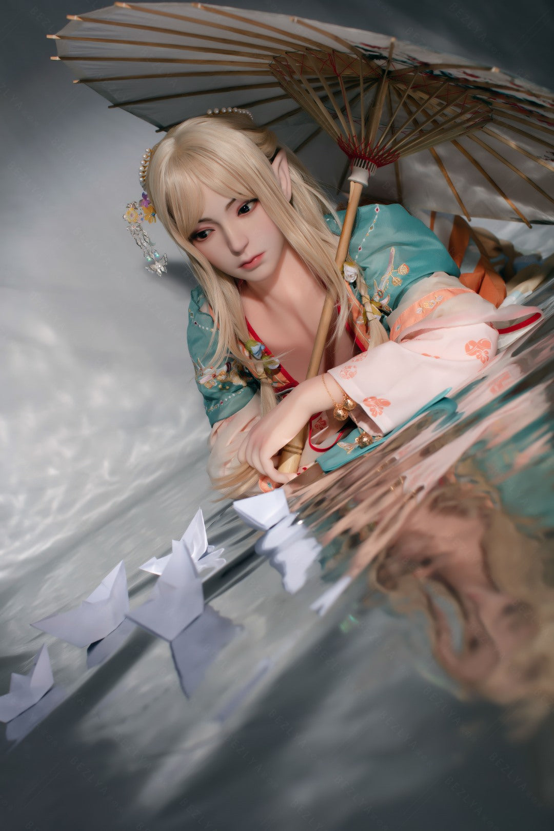 Stiefmütterchen sexpuppe (Bezlya Doll 160cm C-cup 2.0 TPE+Silikon)