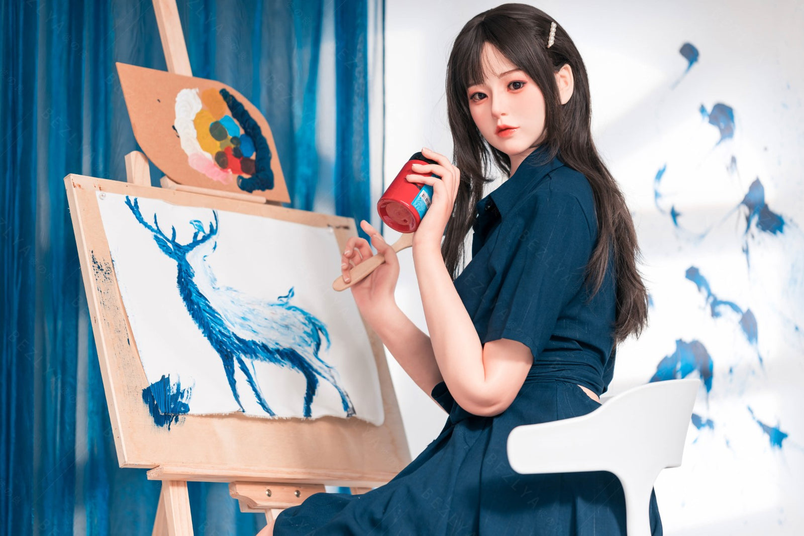 Begonia-sekspop (Bezlya Doll 162 cm C-cup 2,2U siliconen)