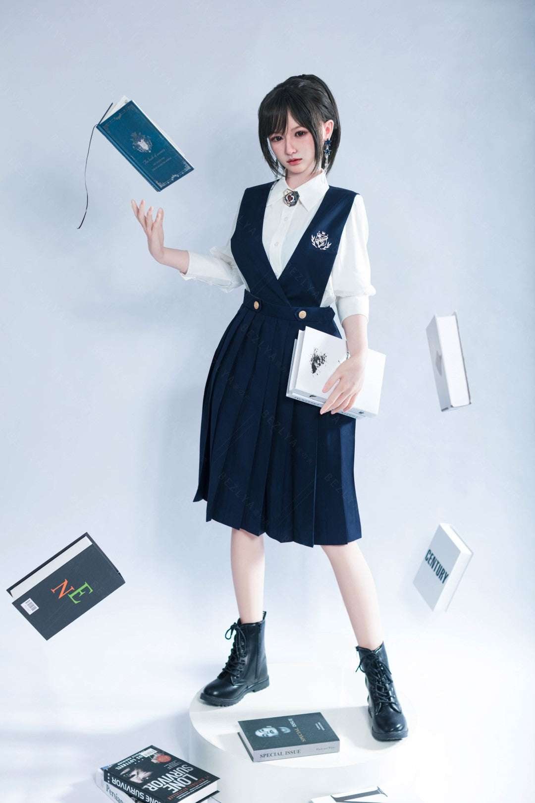 Platycodon-sekspop (Bezlya Doll 162 cm C-cup 2,2U siliconen)