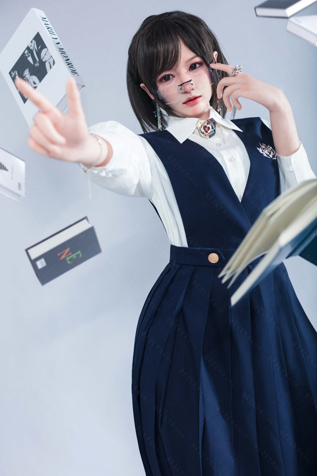 Platycodon-sekspop (Bezlya Doll 162 cm C-cup 2,2U siliconen)