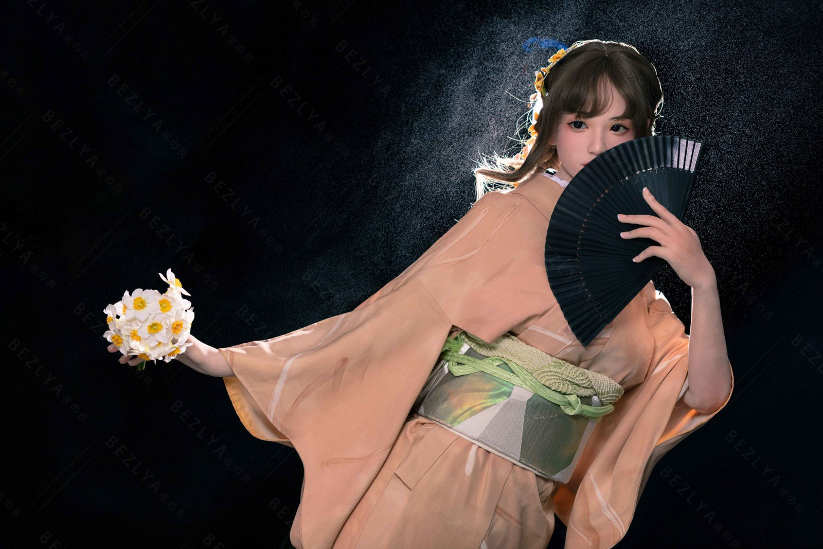 Hélianthe poupée sexuelle (Bezlya Doll 162 cm C-Cup 2.2U Silicone)