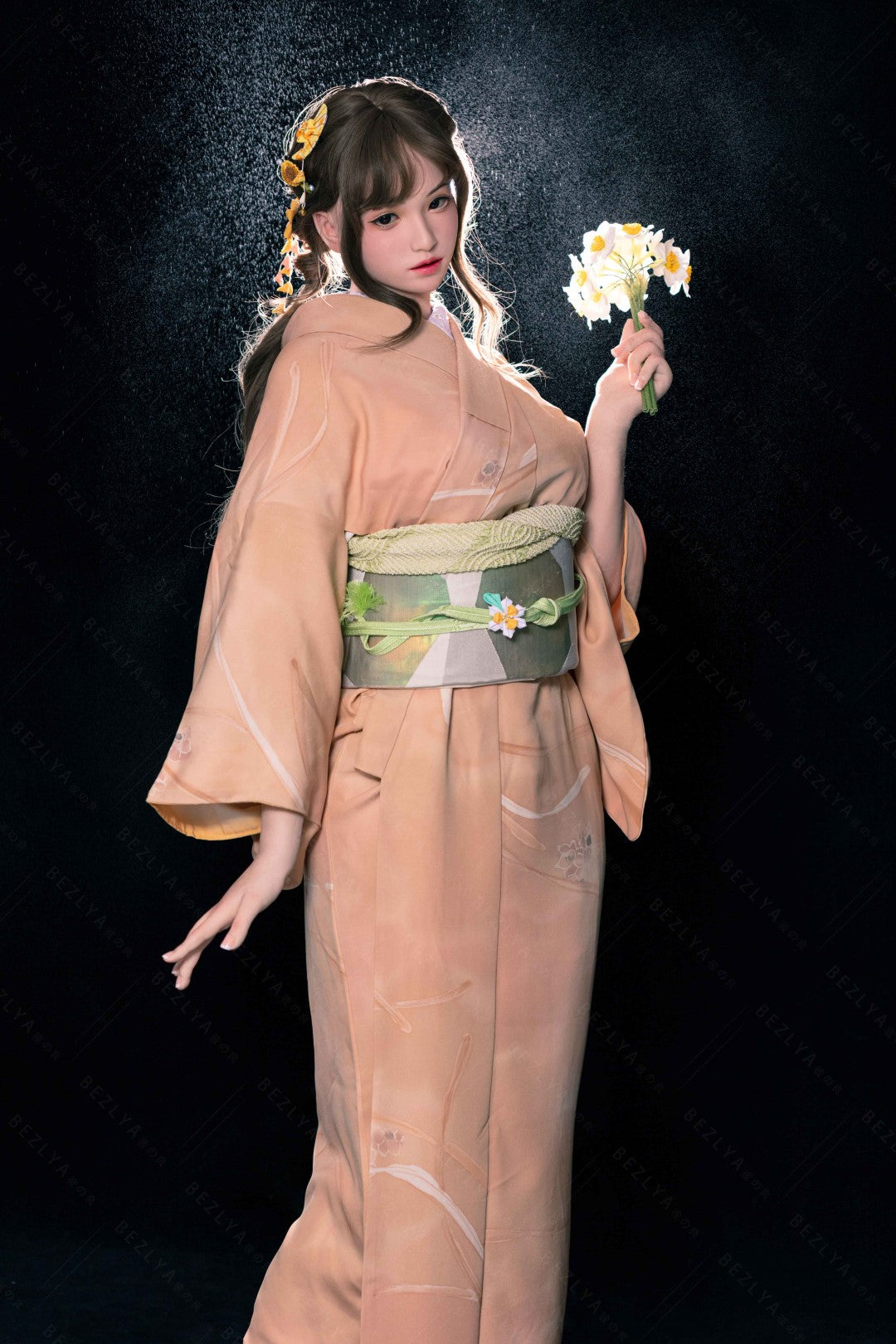 Hélianthe poupée sexuelle (Bezlya Doll 162 cm C-Cup 2.2U Silicone)