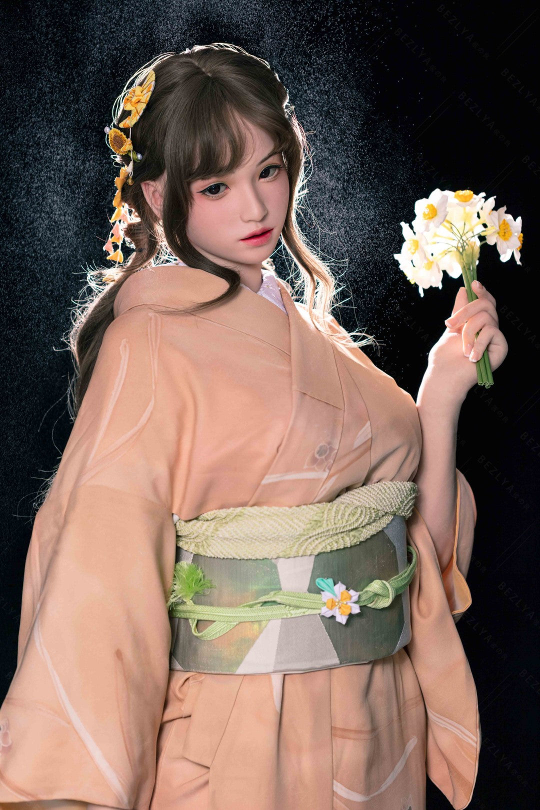 Hélianthe poupée sexuelle (Bezlya Doll 162 cm C-Cup 2.2U Silicone)