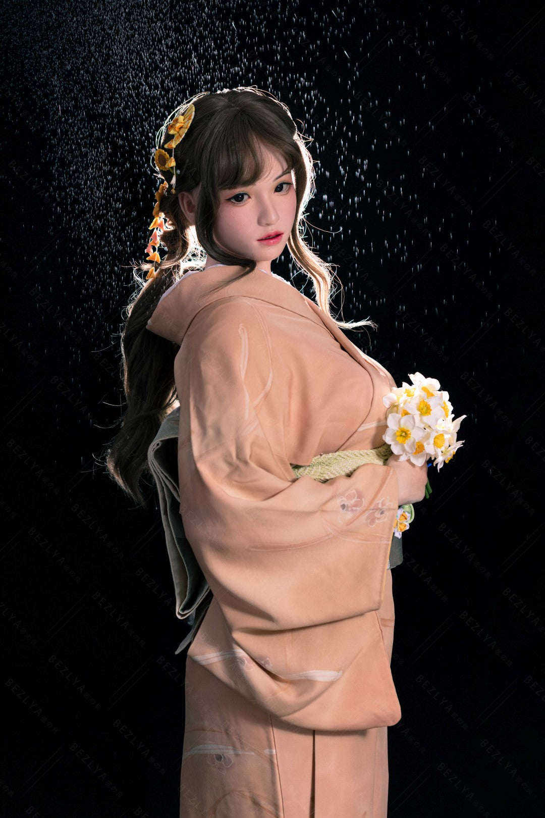 Hélianthe poupée sexuelle (Bezlya Doll 162 cm C-Cup 2.2U Silicone)