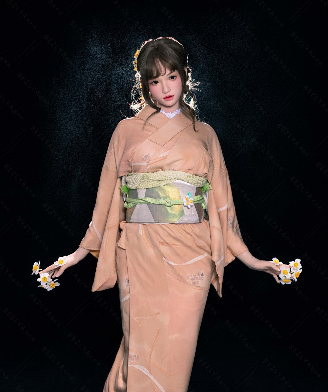 Hélianthe poupée sexuelle (Bezlya Doll 162 cm C-Cup 2.2U Silicone)