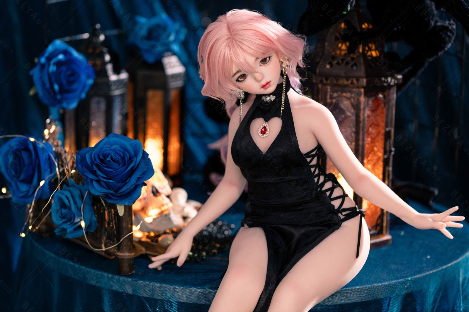 Berry-sekspop (Bezlya Doll 65cm A cup 2.2 Siliconen)