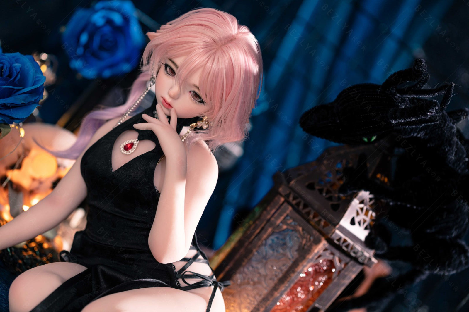 Berry-sekspop (Bezlya Doll 65cm A cup 2.2 Siliconen)