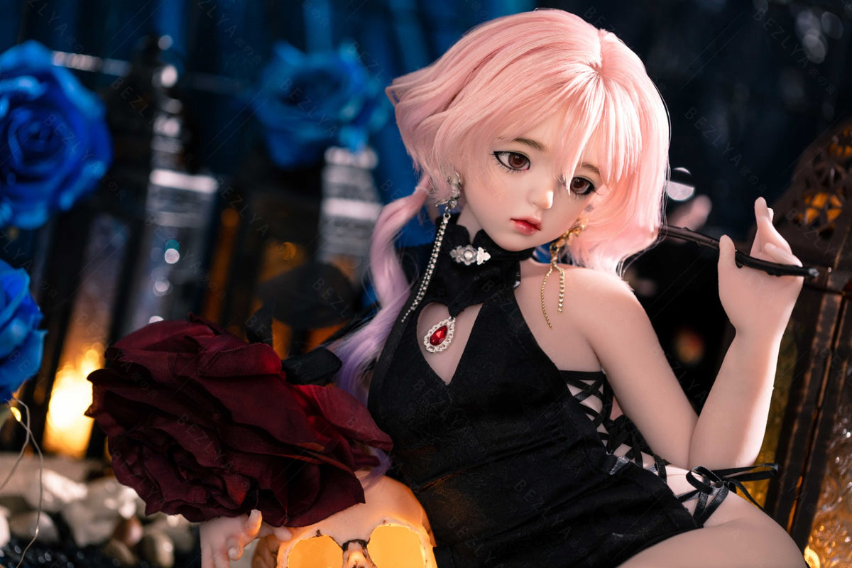 Berry-sekspop (Bezlya Doll 65cm A cup 2.2 Siliconen)