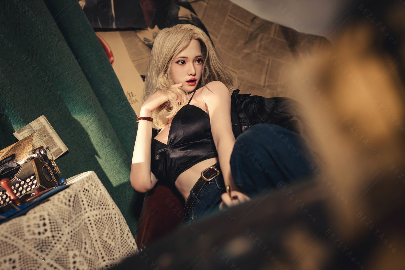 Helianthus-sekspop (Bezlya Doll 162 cm C-cup 2,2U siliconen)