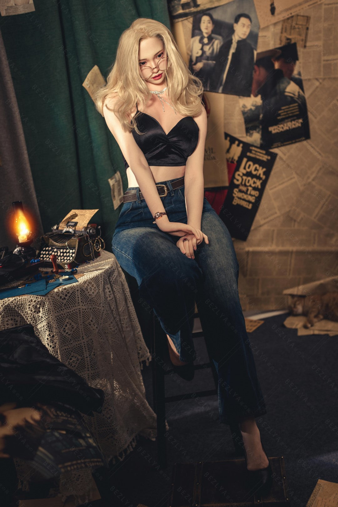 Helianthus-sekspop (Bezlya Doll 162 cm C-cup 2,2U siliconen)