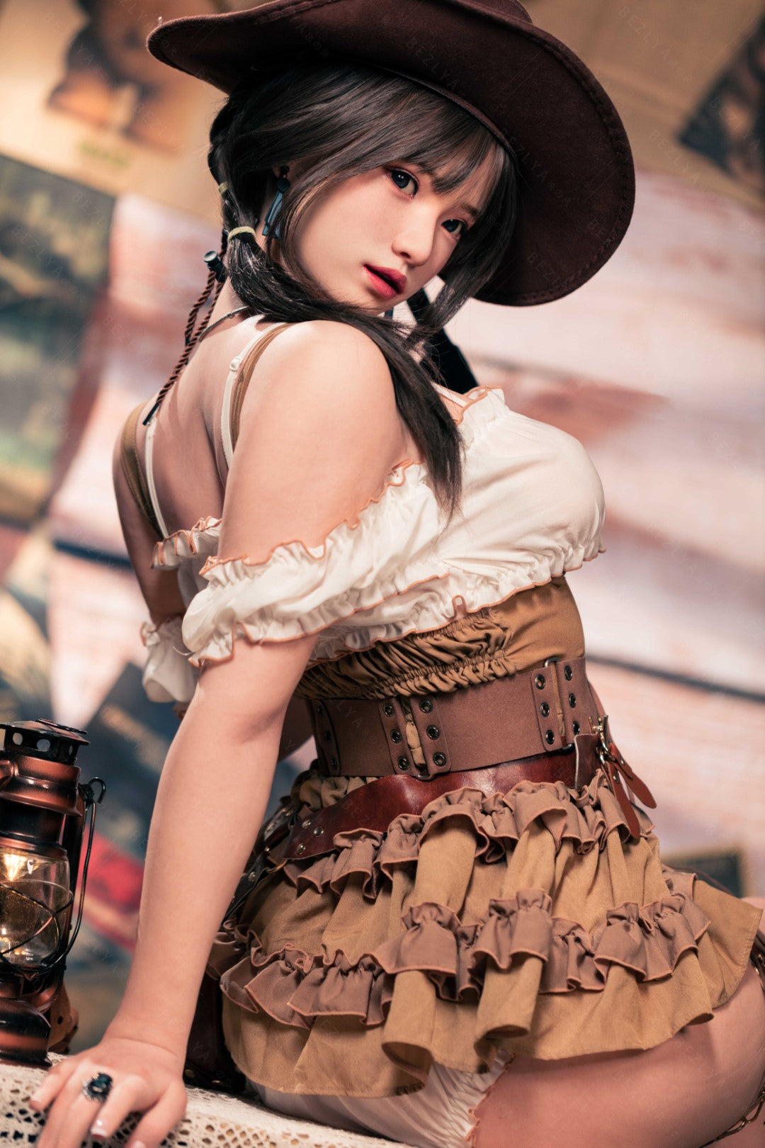 Helianthus-sekspop (Bezlya Doll 162 cm C-cup 2,2U siliconen)