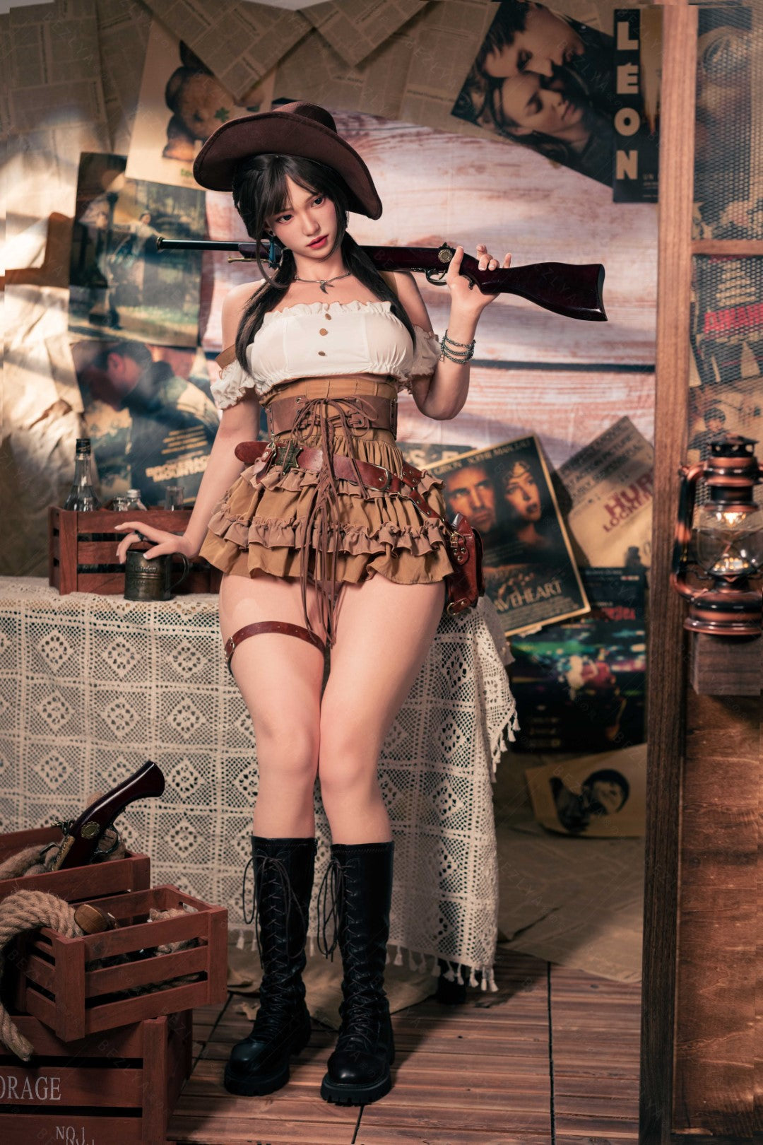 Helianthus-sekspop (Bezlya Doll 162 cm C-cup 2,2U siliconen)