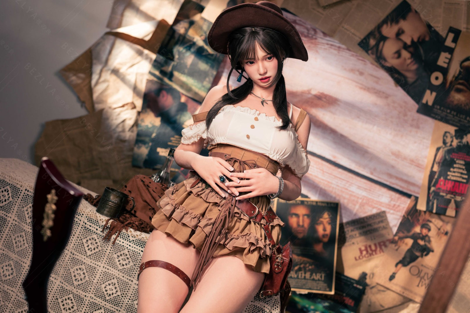 Helianthus-sekspop (Bezlya Doll 162 cm C-cup 2,2U siliconen)