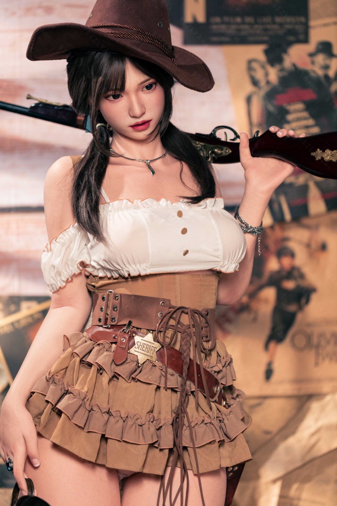 Helianthus-sekspop (Bezlya Doll 162 cm C-cup 2,2U siliconen)