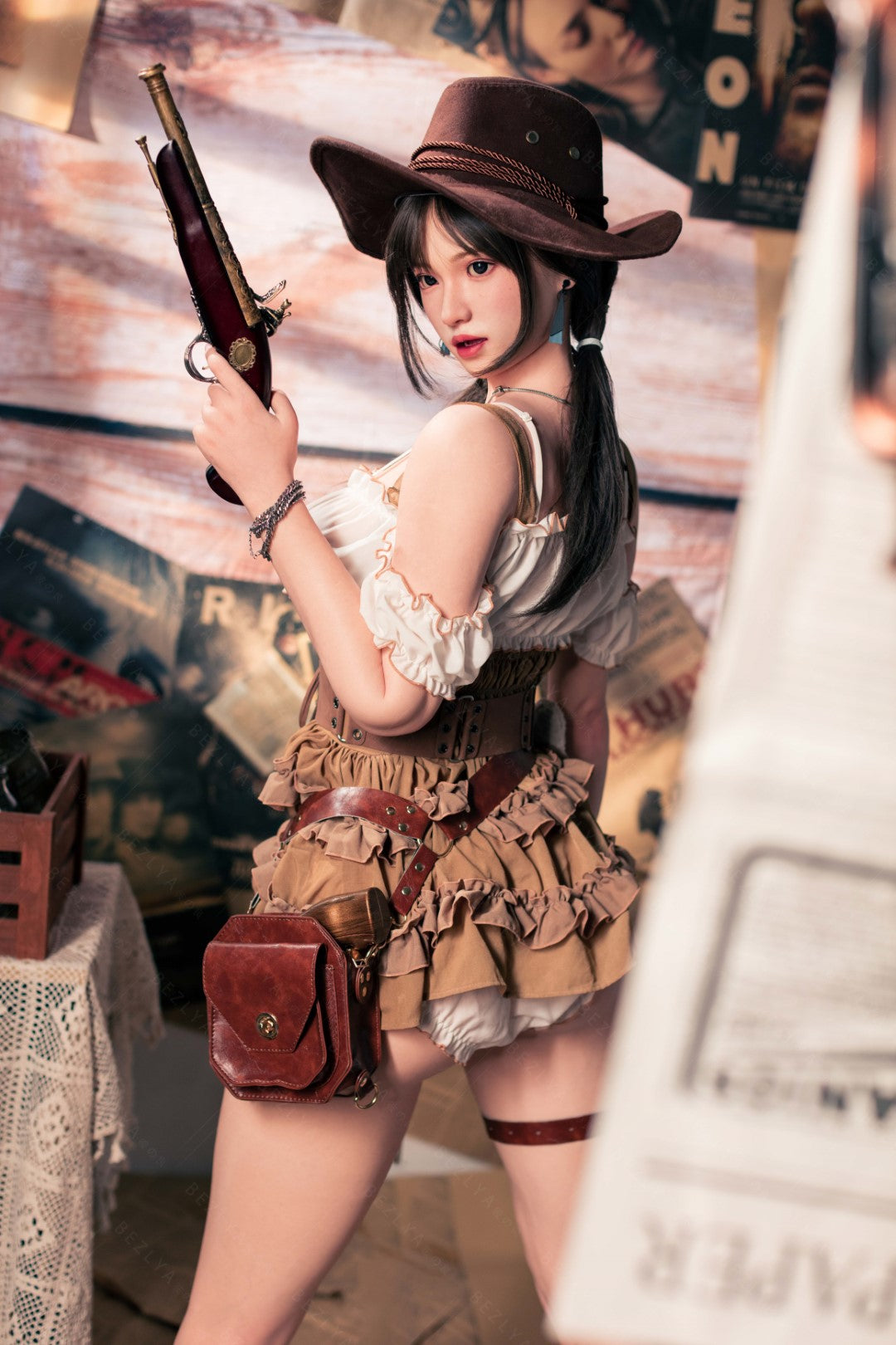 Helianthus-sekspop (Bezlya Doll 162 cm C-cup 2,2U siliconen)