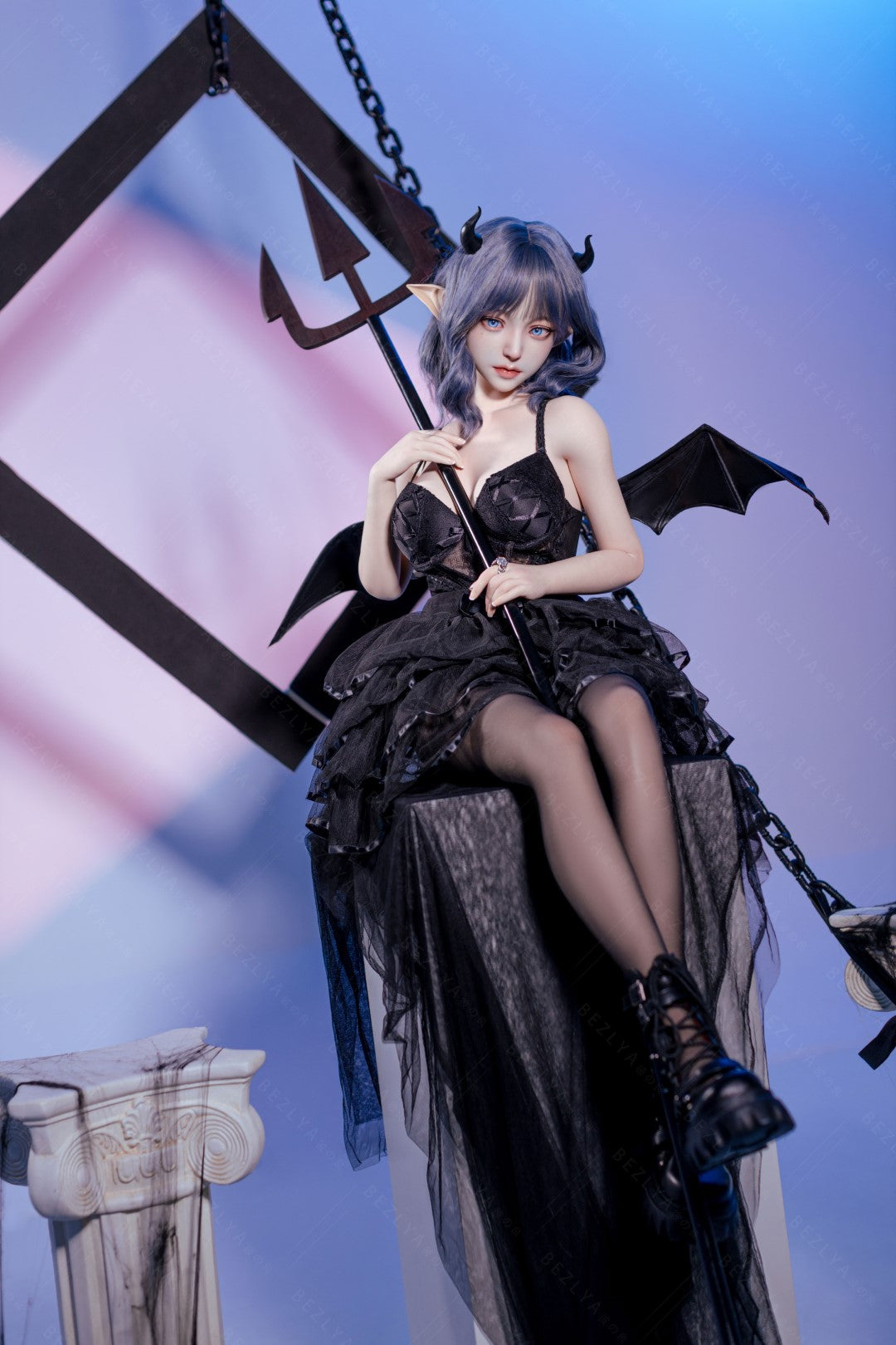 Campanula-sekspop (Bezlya Doll 149 cm D-cup 2.1 siliconen)