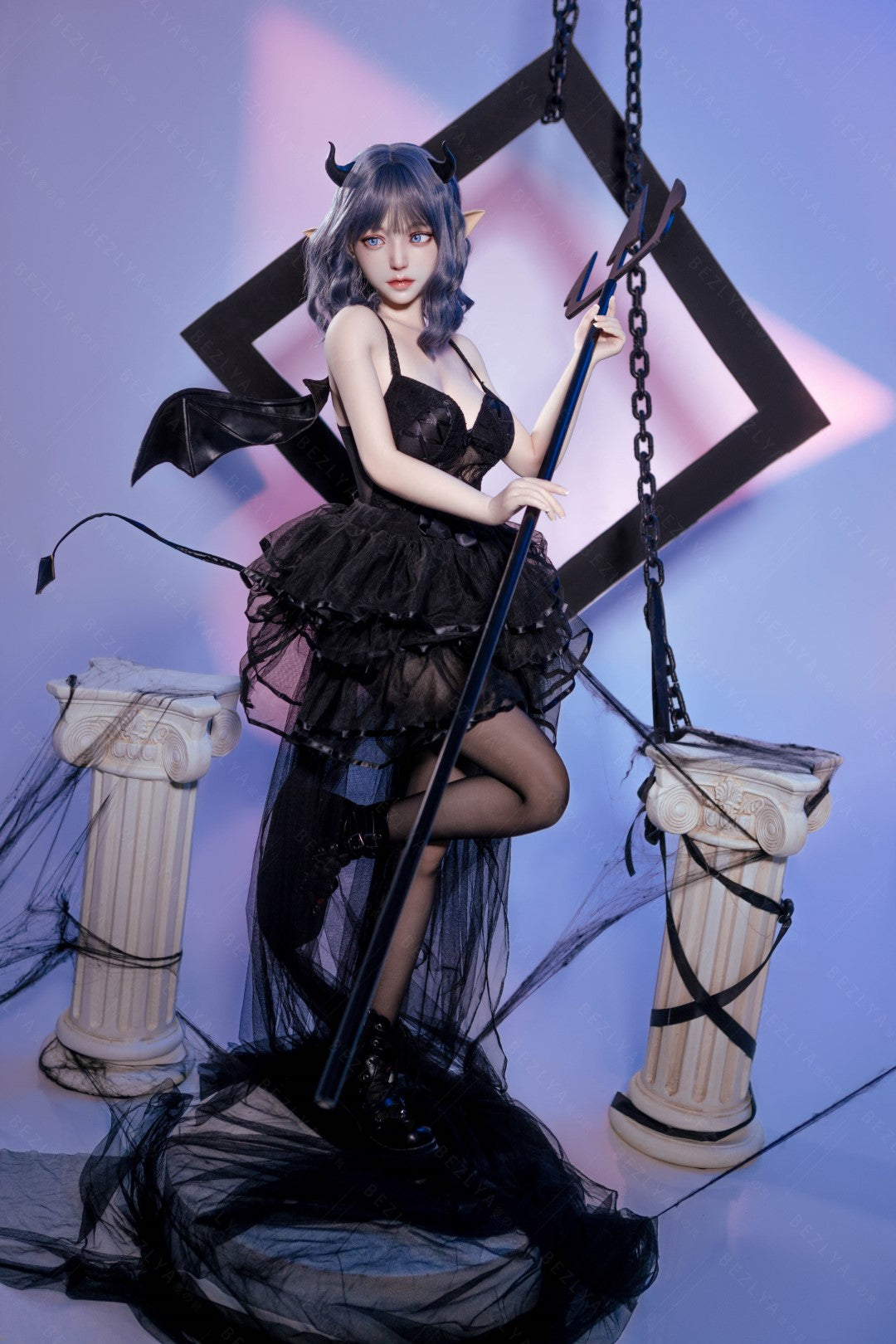 Campanula-sekspop (Bezlya Doll 149 cm D-cup 2.1 siliconen)