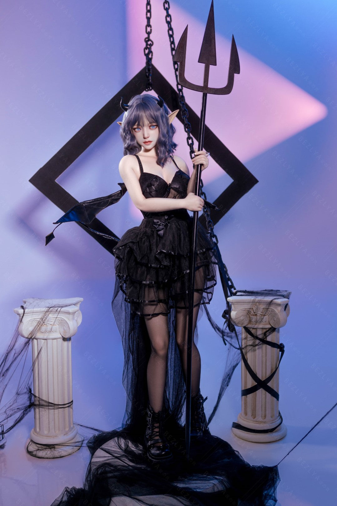 Campanula-sekspop (Bezlya Doll 149 cm D-cup 2.1 siliconen)