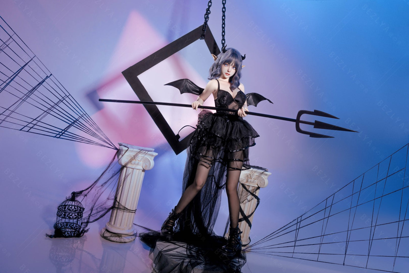 Campanula-sekspop (Bezlya Doll 149 cm D-cup 2.1 siliconen)