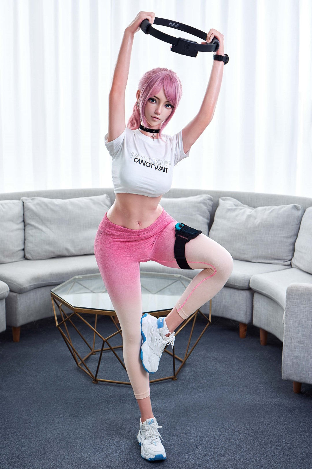 Cyrtenthera-sekspop (Bezlya Doll 156 cm B-cup 2.1 siliconen)