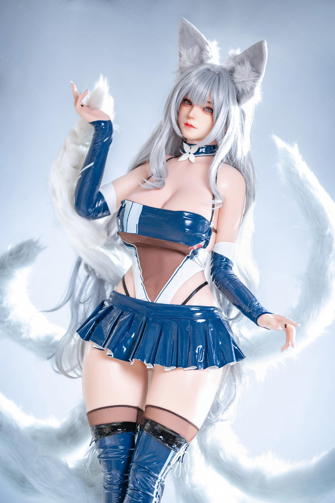 Campanula-sekspop (Bezlya Doll 155 cm E-cup 2.2CF siliconen)