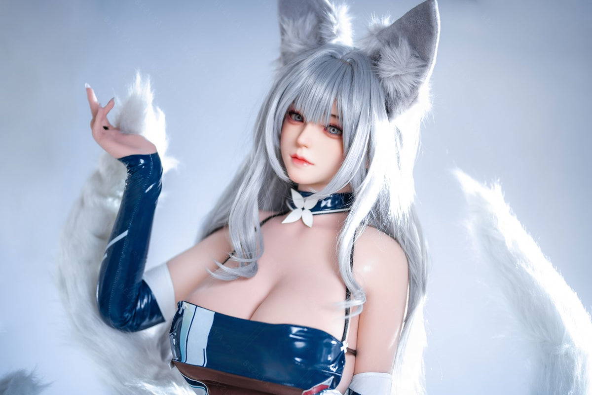 Campanula-sekspop (Bezlya Doll 155 cm E-cup 2.2CF siliconen)