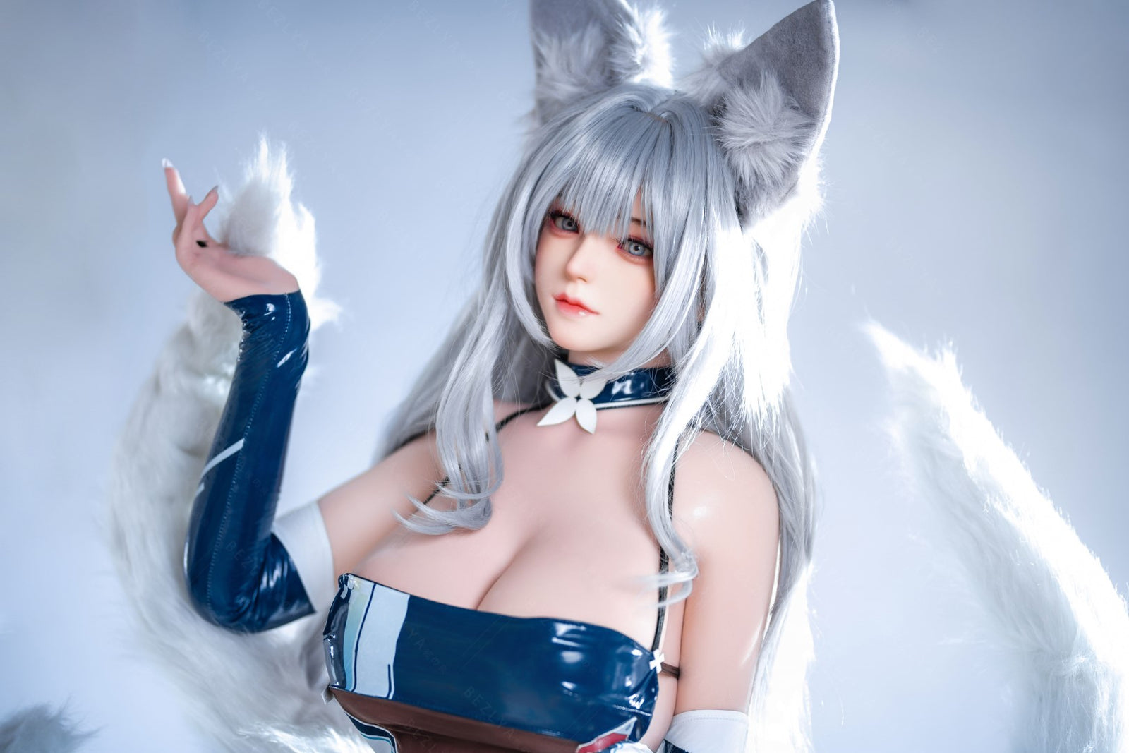 Campanula-sekspop (Bezlya Doll 155 cm E-cup 2.2CF siliconen)