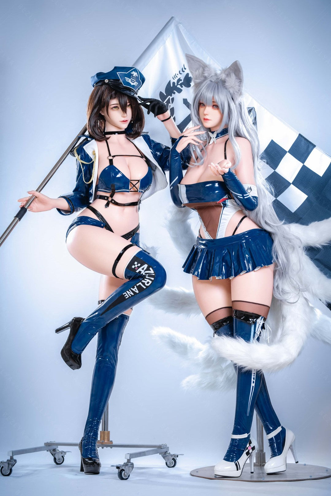 Campanula-sekspop (Bezlya Doll 155 cm E-cup 2.2CF siliconen)