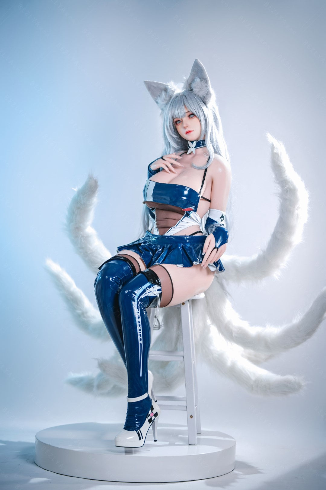 Campanula-sekspop (Bezlya Doll 155 cm E-cup 2.2CF siliconen)