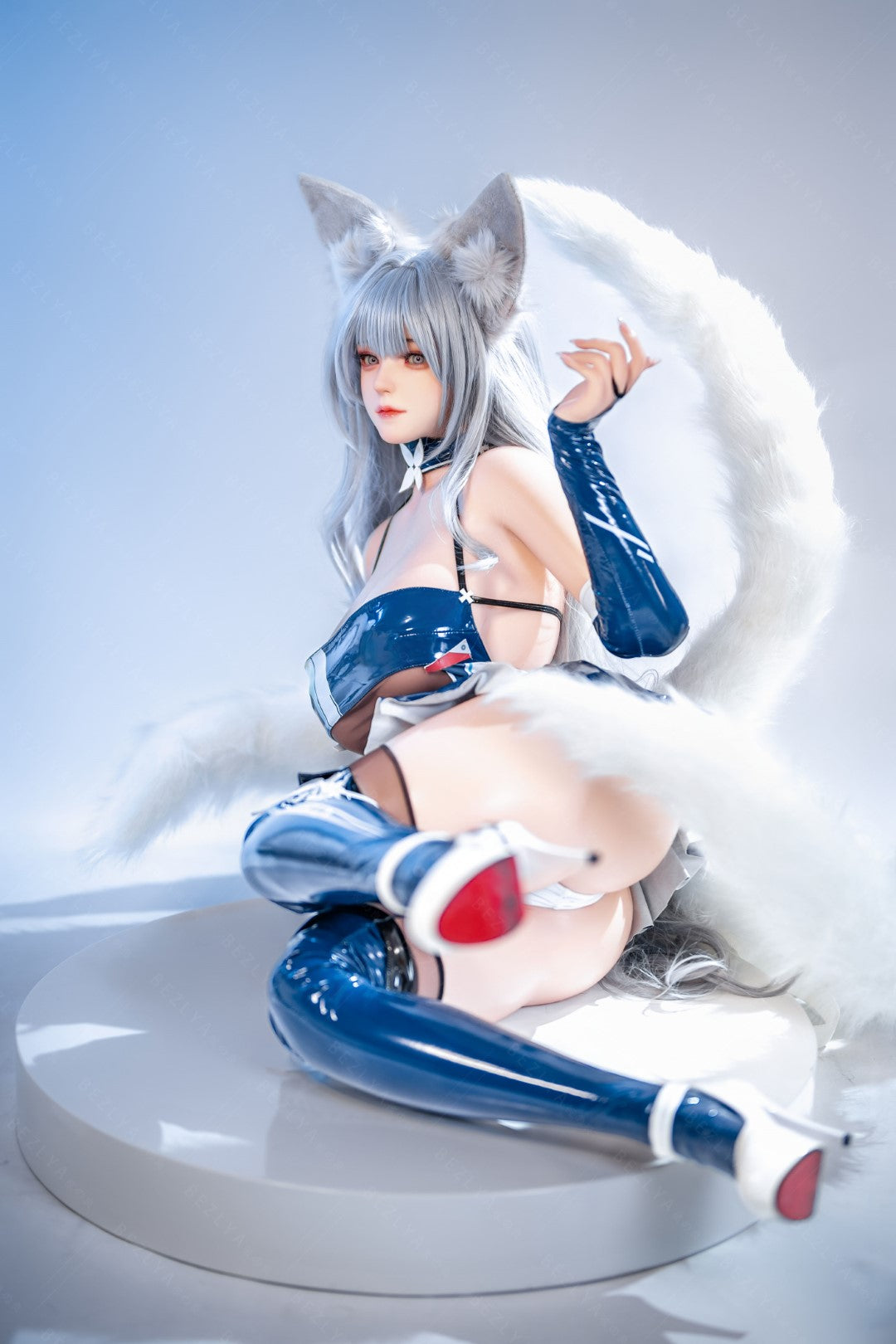 Campanula-sekspop (Bezlya Doll 155 cm E-cup 2.2CF siliconen)